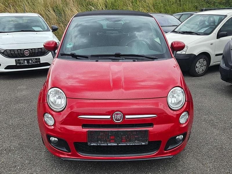 Rosso corsa/argilla/passione Gebraucht 2013 Fiat 500C Cabrio | 3.750 € (Superpreis) - Bild 1/4