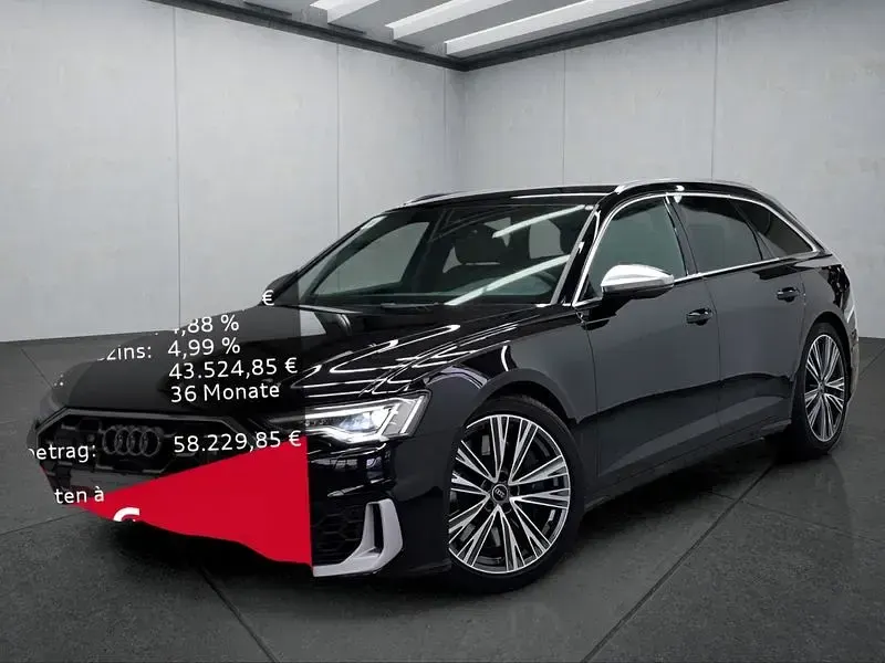 Second-hand Audi S6 344 CP (253 kW) 2024 Negru Break