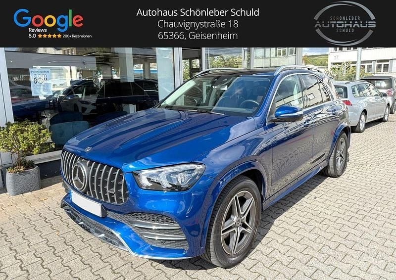 Brillantblau Gebraucht 2020 Mercedes GLE350 AMG SUV | 56.900 € (Fairer Preis) - Bild 1/4