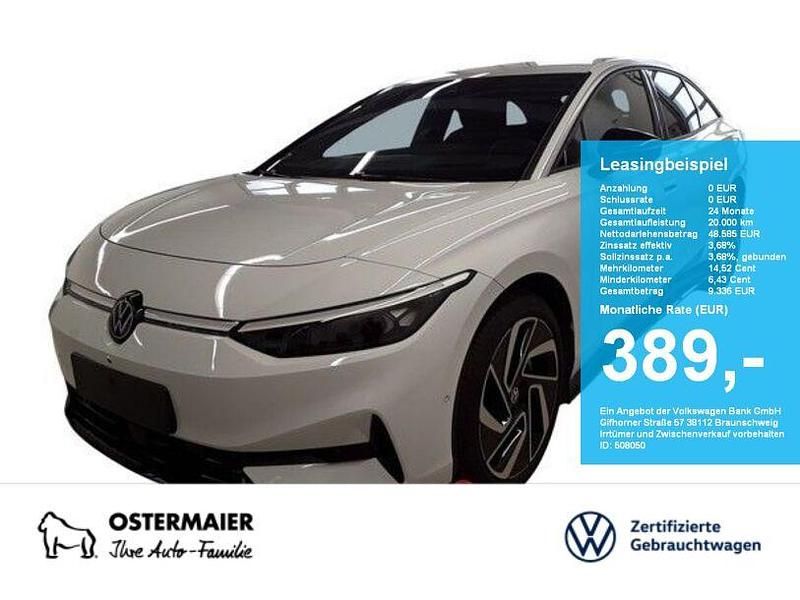 Gletscherweiß metallic Gebraucht 2025 VW ID.7 Pro Limousine | 48.585 € (Etwas zu teuer) - Bild 1/4