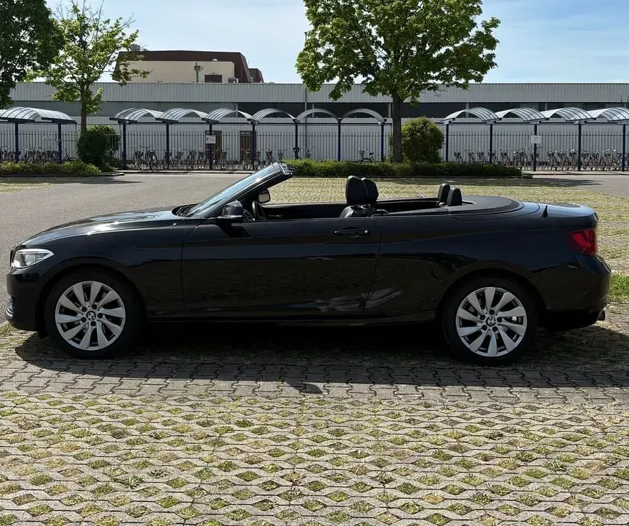 Brugt BMW 220 184 HK (135 kW) 2015 Sort Cabriolet