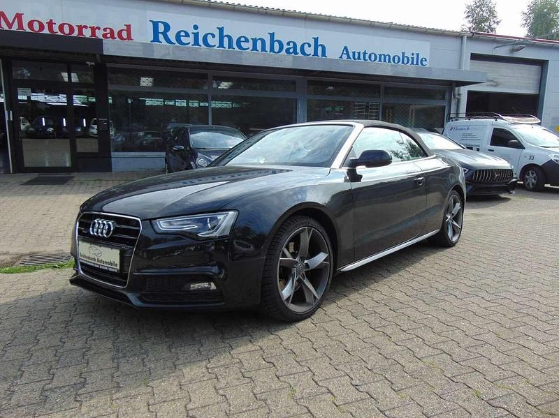 Phantomschwarz Gebraucht 2012 Audi A5 Cabriolet Cabrio | 9.900 € (Guter Preis) - Bild 1/4