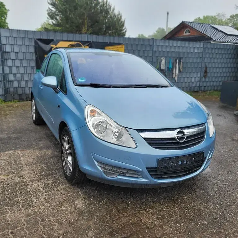 Gebraucht Opel Corsa Edition 80 PS (58 kW) 2007 Blau Kleinwagen