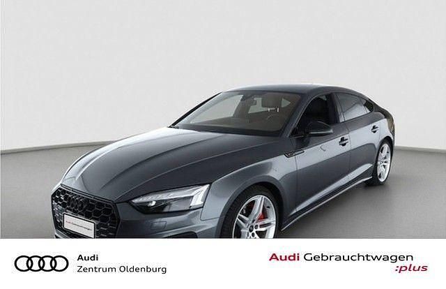 Grau Gebraucht 2024 Audi A5 Sportback S-Line Kleinwagen | 49.979 € - Bild 1/3