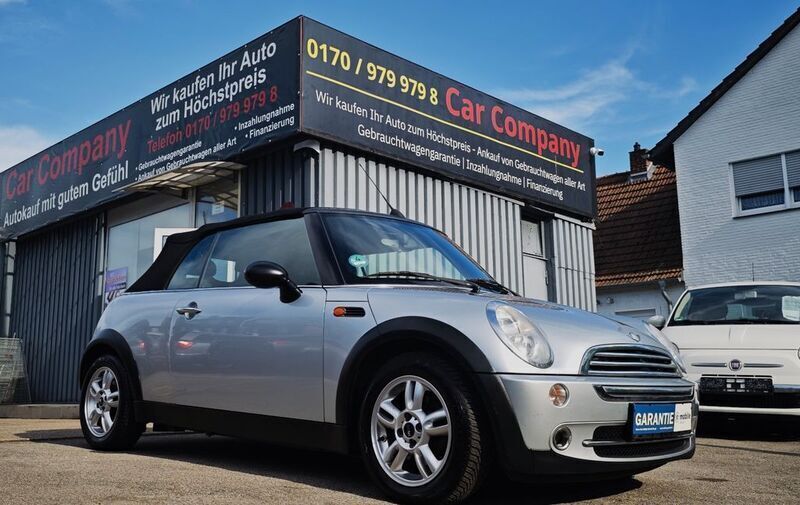 Gebraucht Mini One Cabriolet Pepper 90 PS (66 kW) 2005 Silber Cabrio