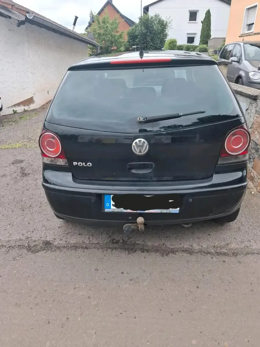 Gebraucht VW Polo 60 PS (44 kW) 2007 Schwarz Kleinwagen
