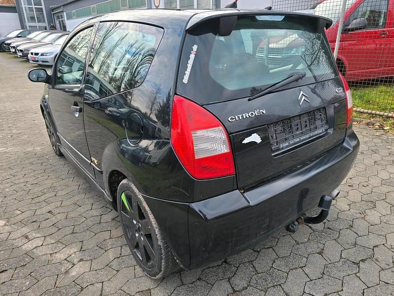 Gebraucht Citroën C2 VTR Sport 60 PS (44 kW) 2005 Schwarz Kleinwagen