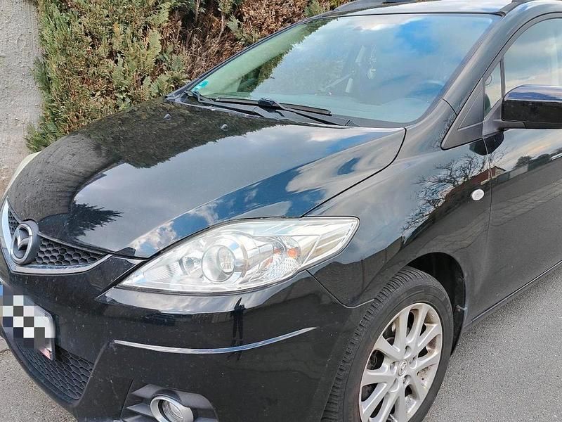 Gebraucht Mazda 5 115 PS (84 kW) 2010 Schwarz Van / Kleinbus