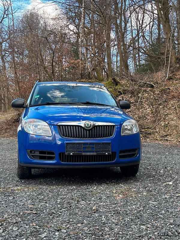 Gebraucht Skoda Fabia 69 PS (50 kW) 2010 Blau Kombi