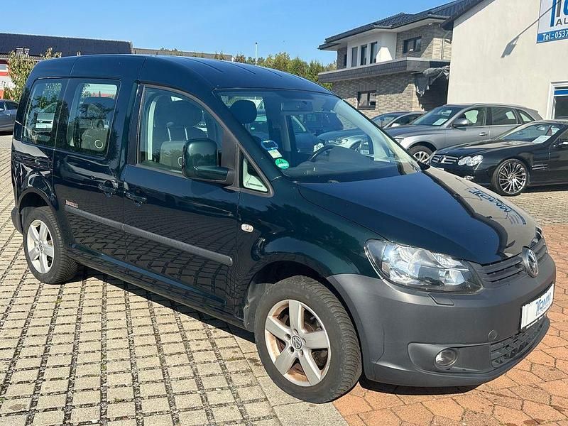 Second-hand VW Caddy Trendline 102 CP (75 kW) 2011 Verde Monovolum