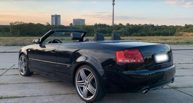 Gebraucht Audi A4 Cabriolet Basis 163 PS (119 kW) 2007 Schwarz Cabrio