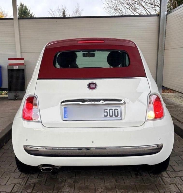 Weiß Gebraucht 2013 Fiat 500C Cabrio | 5.799 € (Guter Preis) - Bild 1/3