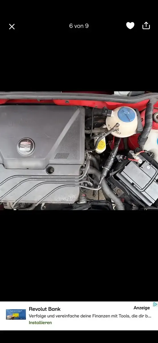 Gebraucht Seat Arosa 50 PS (36 kW) 2003 Rot Kleinwagen