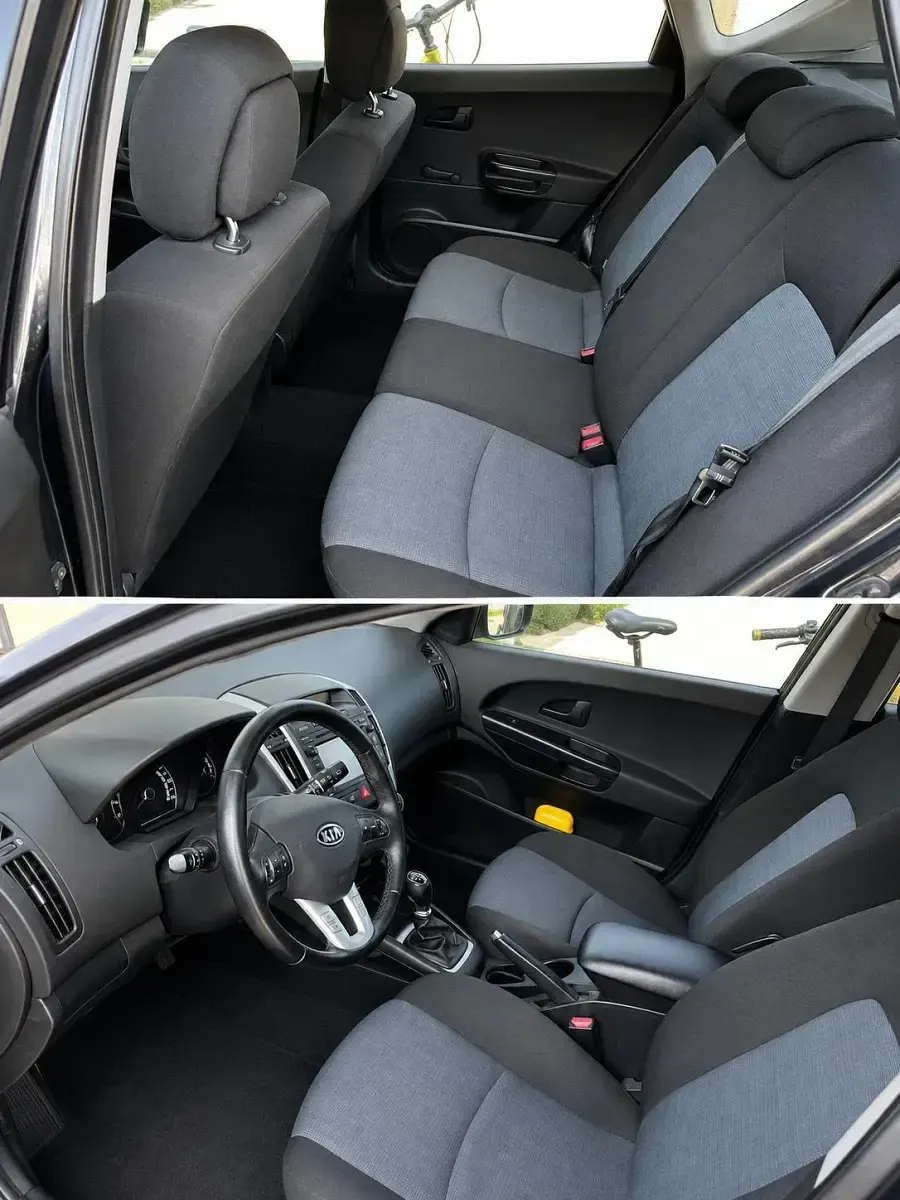 Gebraucht Kia Ceed 90 PS (66 kW) 2012 Schwarz Kleinwagen