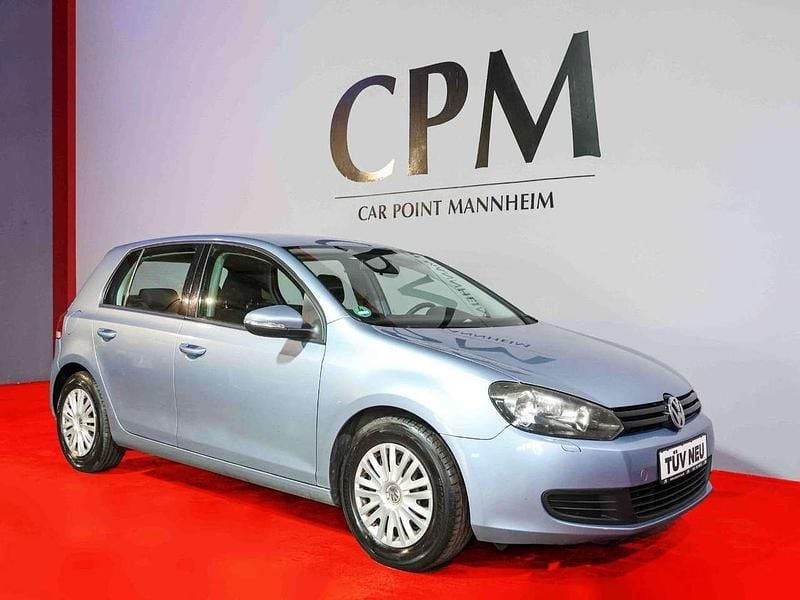 Blau Gebraucht 2009 VW Golf VI Comfortline Limousine | 4.450 € (Guter Preis) - Bild 1/4