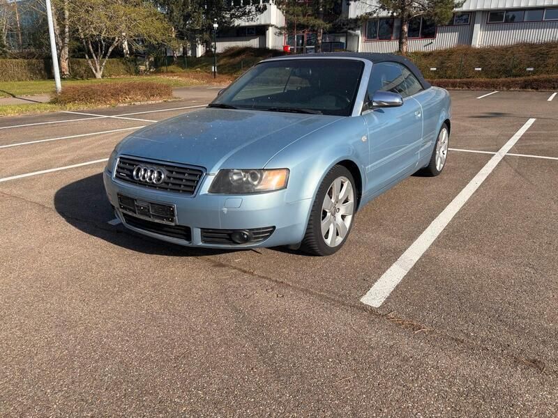 Blau Gebraucht 2005 Audi A4 Cabriolet Cabrio | 3.600 € (Superpreis) - Bild 1/4