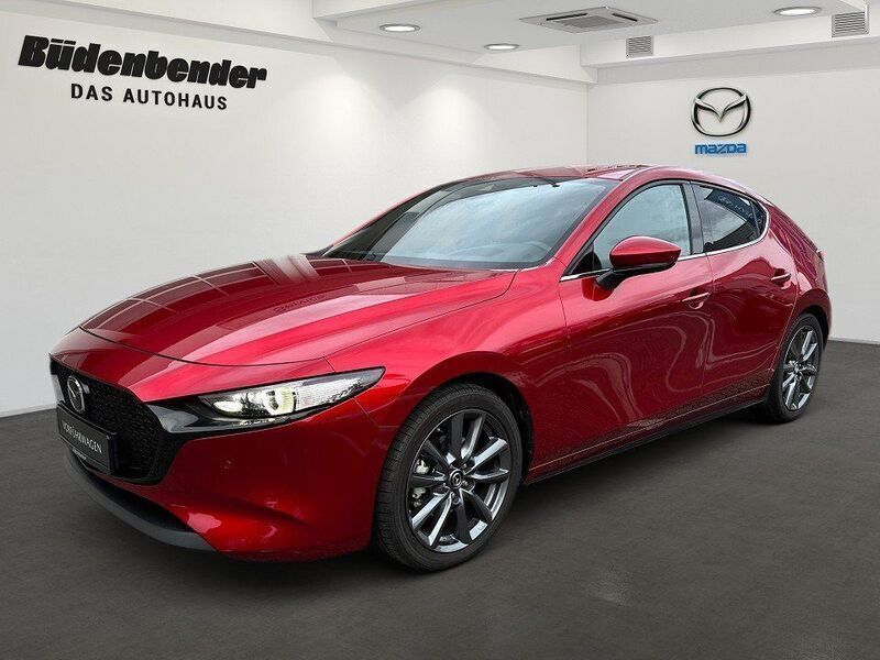 Rot Gebraucht 2023 Mazda 3 Selection Kleinwagen | 30.511 € (Teuer) - Bild 1/4