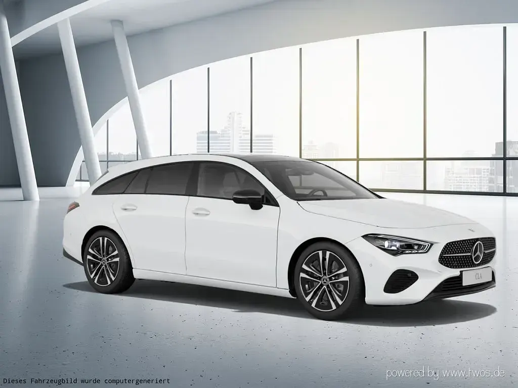 Gebraucht Mercedes CLA250 Progressive 224 PS (164 kW) 2023 Unilack polarweiß Coupé
