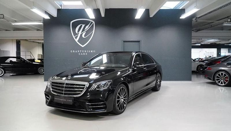Schwarz Gebraucht 2019 Mercedes S500L AMG line Limousine | 48.118 € (Superpreis) - Bild 1/4