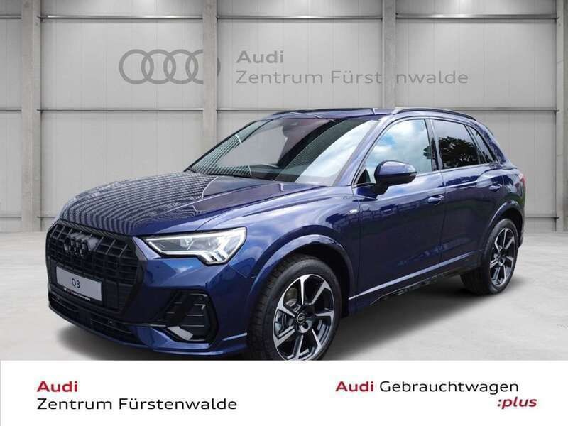 Navarrablau metallic Gebraucht 2023 Audi Q3 S-Line SUV | 54.899 € - Bild 1/4