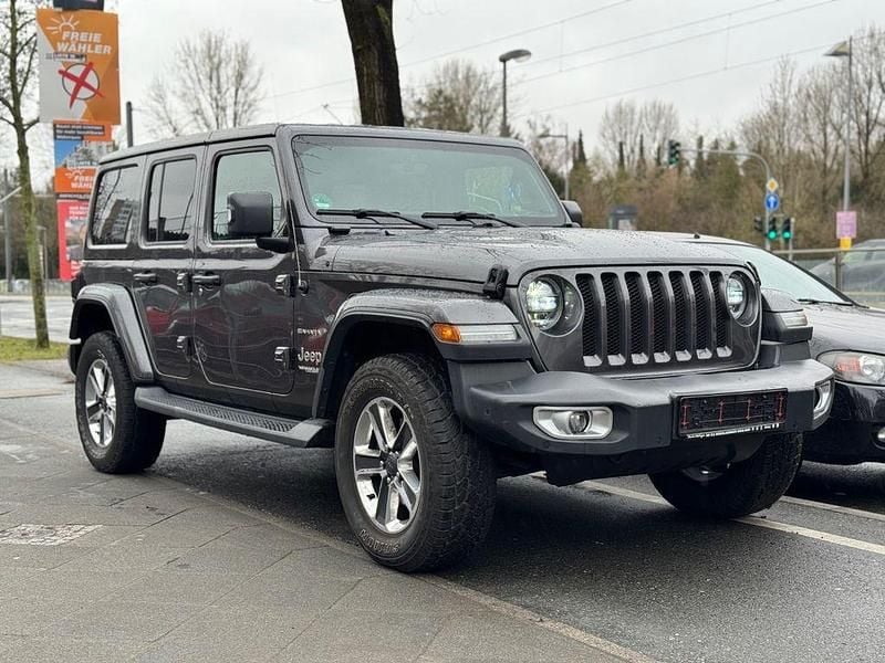 Gebraucht Jeep Wrangler Sahara 200 PS (147 kW) 2018 Grau SUV