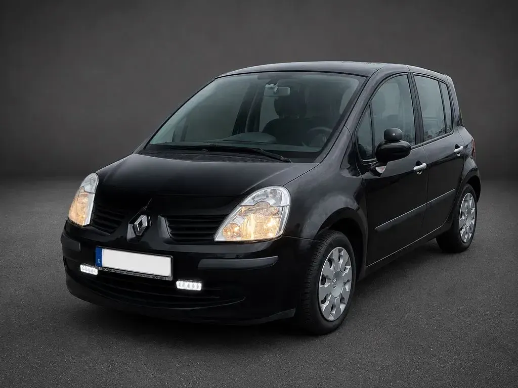 Gebraucht Renault Modus Dynamique 111 PS (81 kW) 2006 Schwarz Van / Kleinbus