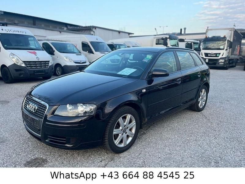Gebraucht Audi A3 Sportback Ambiente 150 PS (110 kW) 2006 Schwarz Kleinwagen