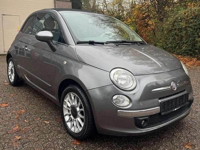 Colore esterno (pompei grau) Gebraucht 2012 Fiat 500C Lounge Cabrio | 5.900 € (Teuer) - Bild 1/4