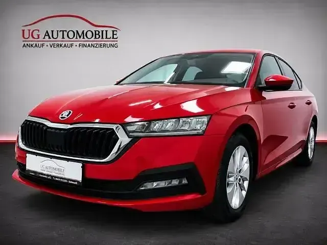 Gebraucht Skoda Octavia Ambition 131 PS (96 kW) 2021 Rot Limousine