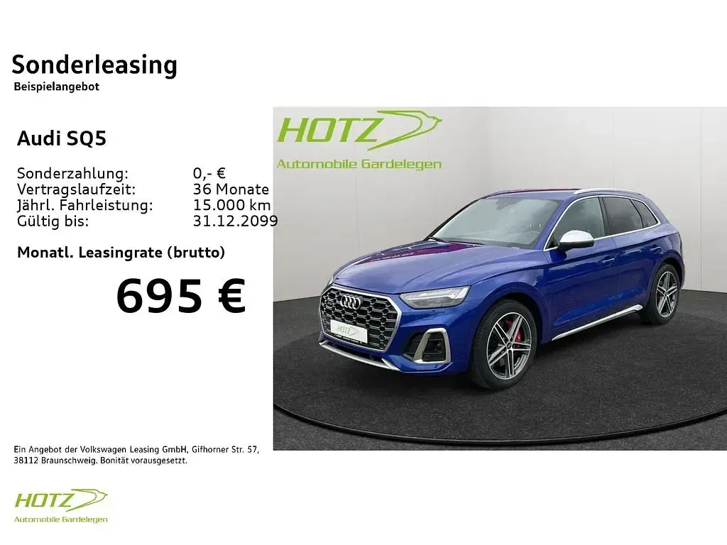 Gebraucht Audi SQ5 Sport 341 PS (250 kW) 2022 Ultrablau metallic SUV