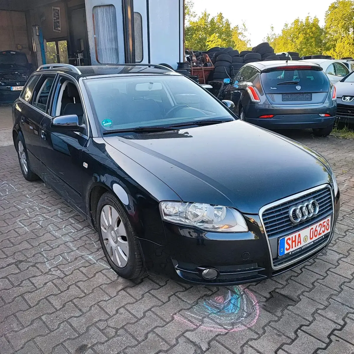 Gebraucht Audi A4 S-Line 140 PS (102 kW) 2008 Schwarz Kombi