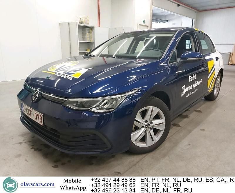 Blau Gebraucht 2022 VW Golf VIII Limousine | 15.488 € (Superpreis) - Bild 1/4