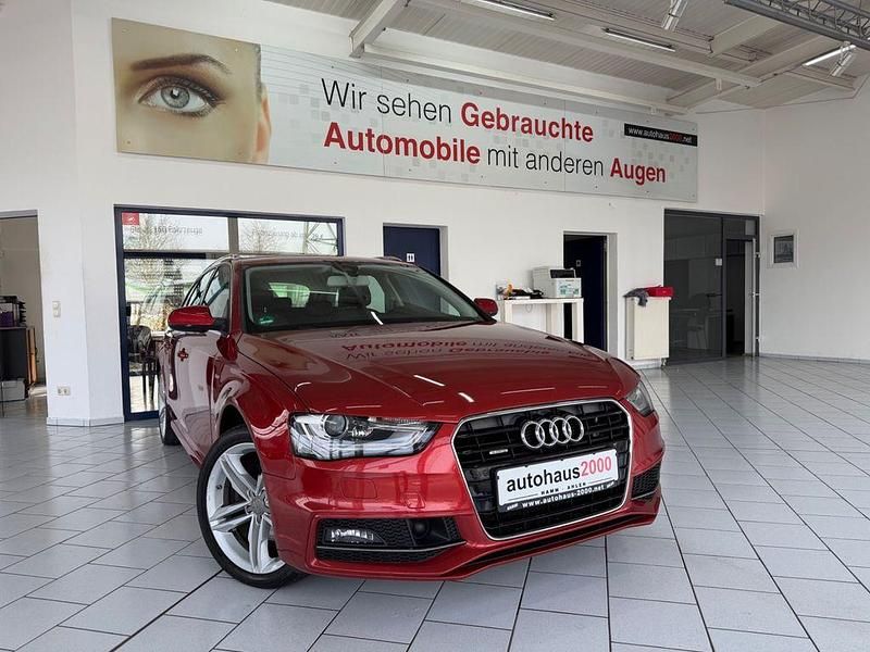 Gebraucht Audi A4 S-Line 190 PS (139 kW) 2015 Rot Kombi