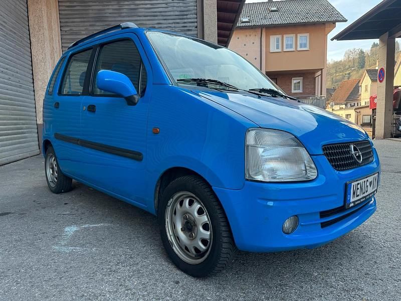 Second-hand Opel Agila 55 CP (40 kW) 2002 Albastru Monovolum