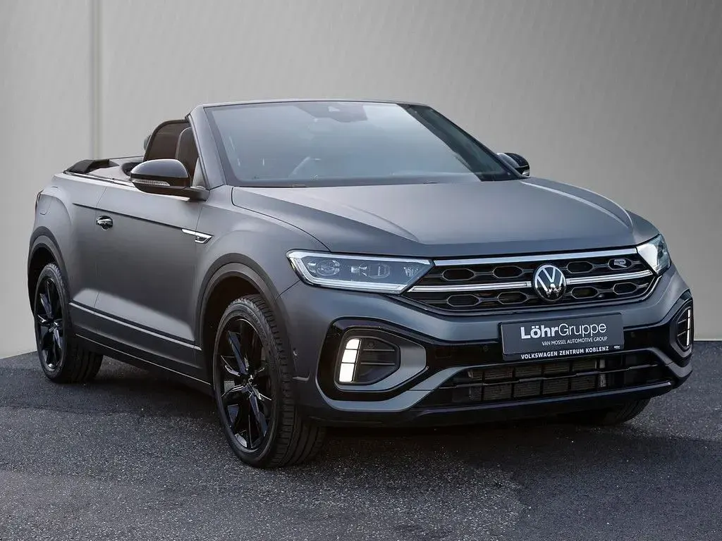 Gebraucht VW T-Roc Cabriolet R-line Edition 150 PS (110 kW) 2023 Grau Cabrio