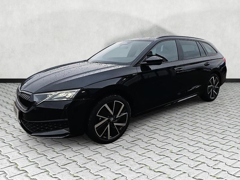 Neu Skoda Octavia SportLine 150 PS (110 kW) 2025 Blackmagic perleffekt Kombi