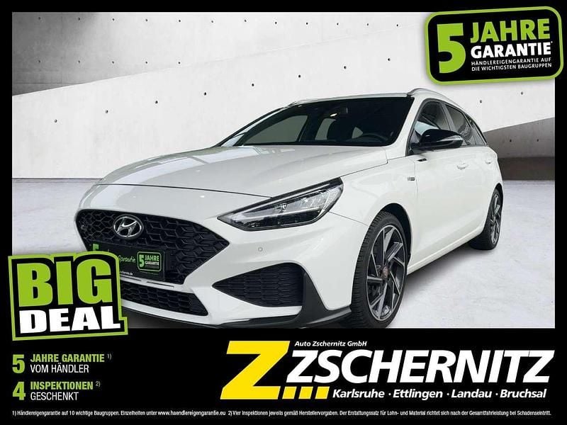 Atlas white Gebraucht 2022 Hyundai i30 N Line Kombi | 19.890 € (Fairer Preis) - Bild 1/4
