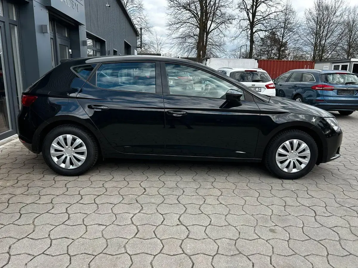 Brugt Seat Leon Reference 86 HK (63 kW) 2015 Sort Sedan