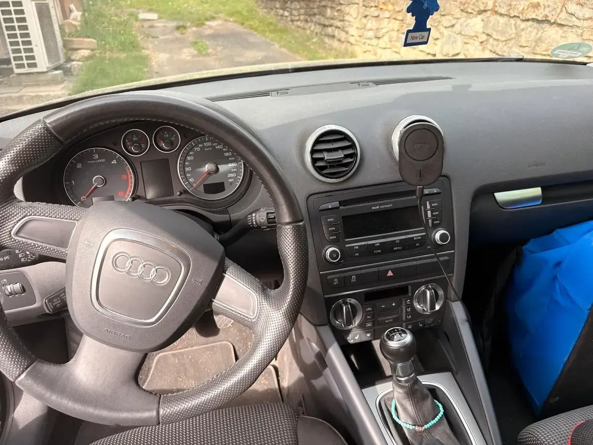 Używany Audi A3 150 KM (110 kW) 2010 Czarny Hatchback