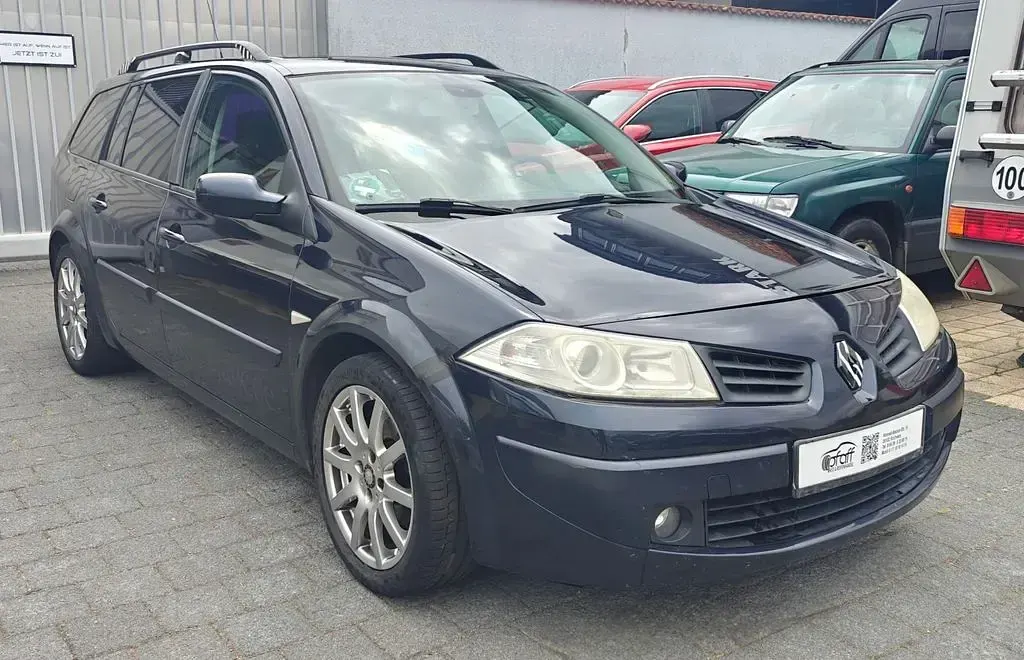 Gebraucht Renault Mégane II 111 PS (81 kW) 2007 Blau Limousine