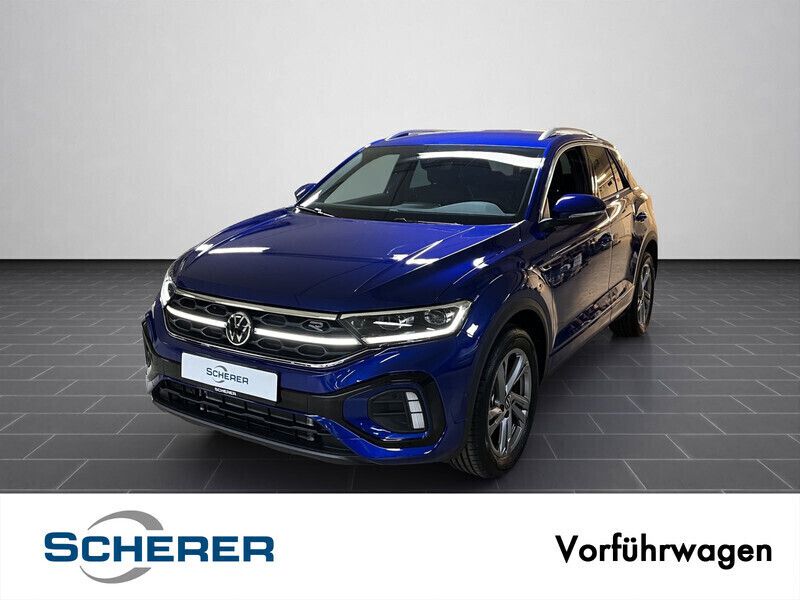 Lapiz blue metallic (metallic) Gebraucht 2025 VW T-Roc R-line SUV | 37.790 € (Teuer) - Bild 1/4