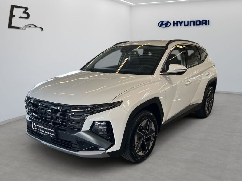 Atlas white / sol Gebraucht 2024 Hyundai Tucson Trend SUV | 35.990 € (Fairer Preis) - Bild 1/4