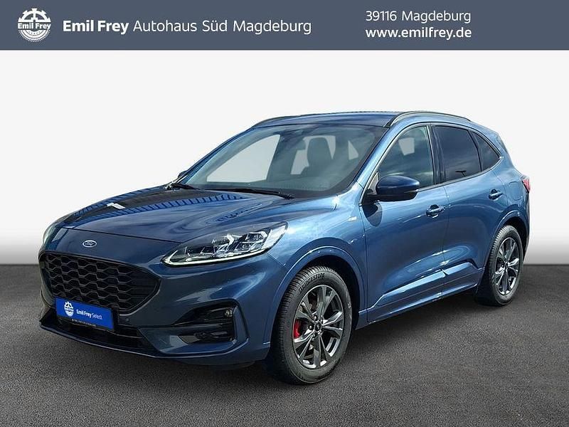 Blue metallic Gebraucht 2021 Ford Kuga ST-Line X SUV | 20.980 € (Guter Preis) - Bild 1/4