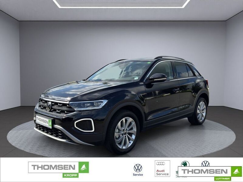 Schwarz Gebraucht 2025 VW T-Roc Life SUV | 28.690 € (Fairer Preis) - Bild 1/4