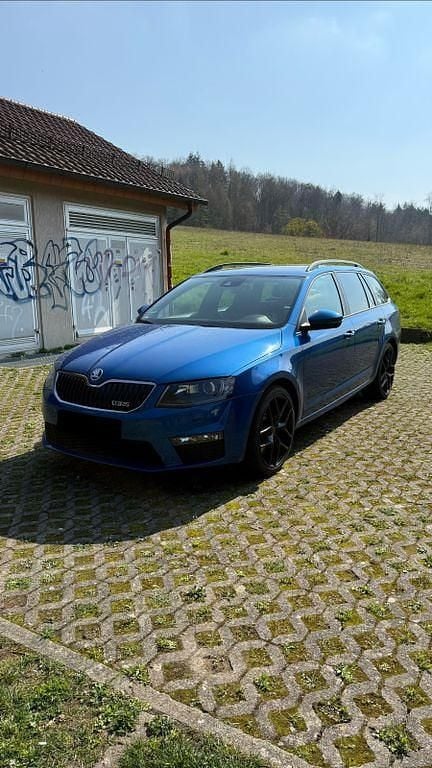 Gebraucht Skoda Octavia RS 220 PS (161 kW) 2016 Blau Kleinwagen