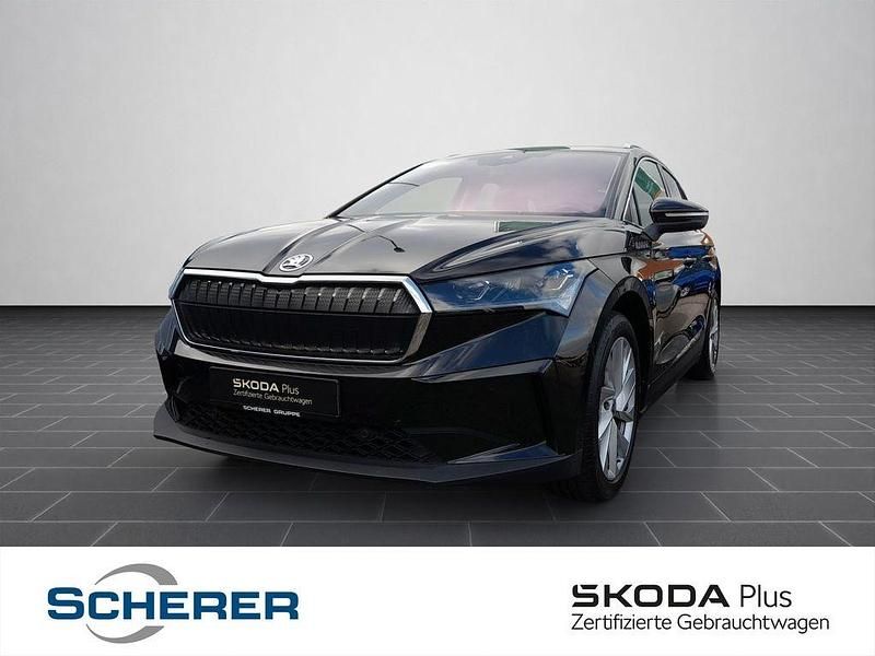 Schwarz Gebraucht 2021 Skoda Enyaq iV Suite SUV | 31.900 € (Guter Preis) - Bild 1/4
