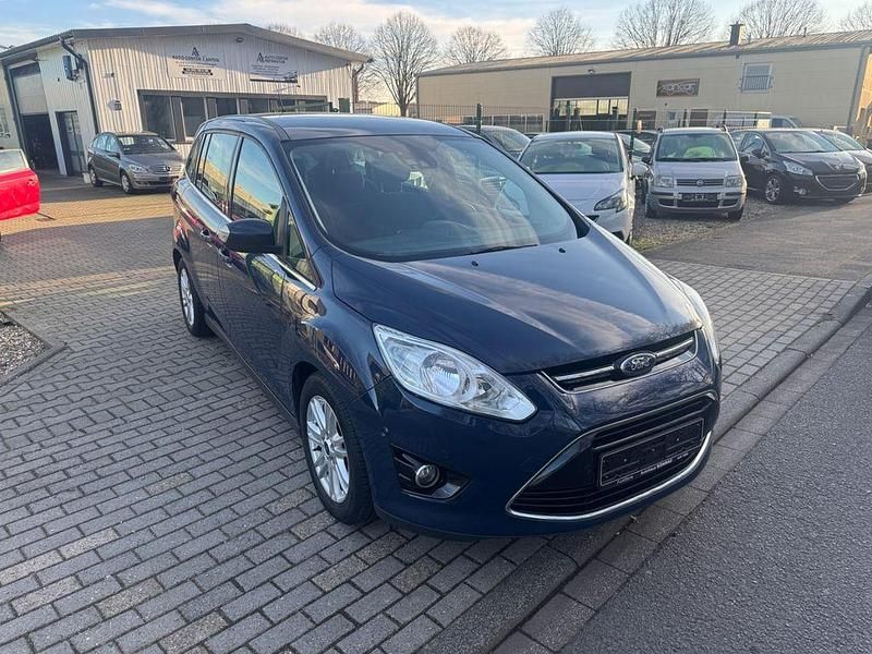 Gebraucht Ford Grand C-Max Titanium 116 PS (85 kW) 2015 Blau Van / Kleinbus