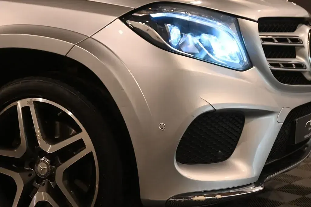 Gebraucht Mercedes GLS350 AMG line 258 PS (189 kW) 2017 Silber SUV