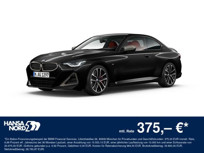 Gebraucht BMW M240 M Sport 374 PS (275 kW) 2022 Schwarz / saphirschwarz (metallic) Coupé
