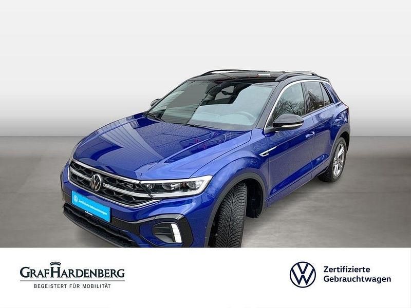 Blau Gebraucht 2023 VW T-Roc R-line SUV | 28.888 € (Fairer Preis) - Bild 1/4